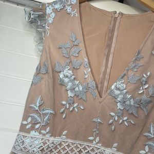 Beautiful flattering long dresss